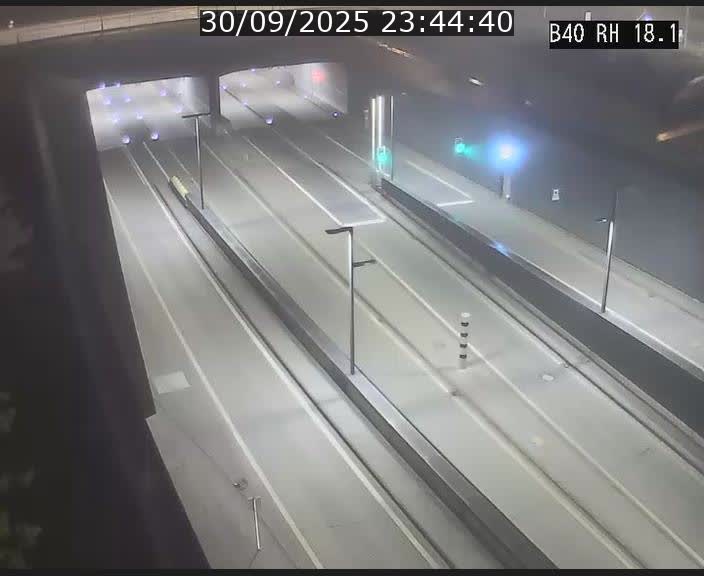 <h2>Webcam sur la route de contournement d'Esch-Belval avant le tunnel Central Gate au niveau de la porte de France et du radar fixe</h2>