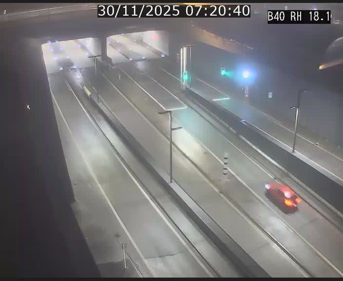 <h2>Webcam sur la route de contournement d'Esch-Belval avant le tunnel Central Gate au niveau de la porte de France et du radar fixe</h2>