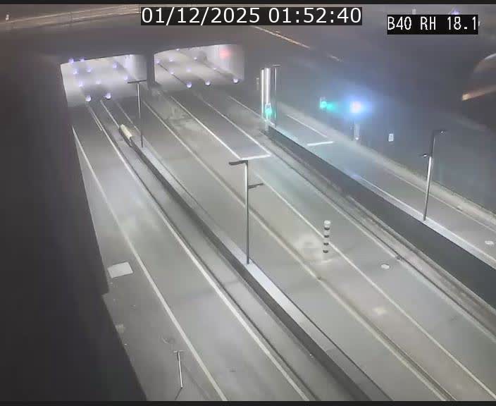 <h2>Webcam sur la route de contournement d'Esch-Belval avant le tunnel Central Gate au niveau de la porte de France et du radar fixe</h2>