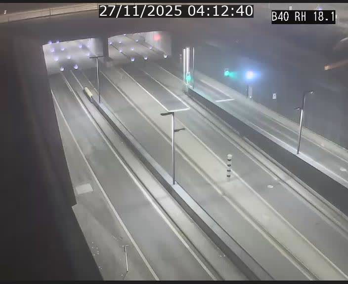 <h2>Webcam sur la route de contournement d'Esch-Belval avant le tunnel Central Gate au niveau de la porte de France et du radar fixe</h2>
