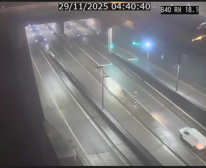 <h2>Webcam sur la route de contournement d'Esch-Belval avant le tunnel Central Gate au niveau de la porte de France et du radar fixe</h2>