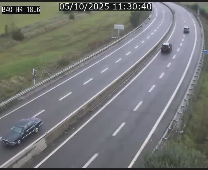 <h2>Webcam sur la route de liaison entre Micheville et Esch-Belval à la frontière entre le Luxembourg et la France. Vue orientée vers la Lorraine.</h2>
