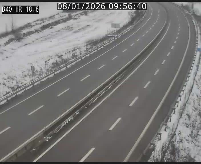 <h2>Webcam sur la route de liaison entre Micheville et Esch-Belval à la frontière entre le Luxembourg et la France. Vue orientée vers la Lorraine.</h2>