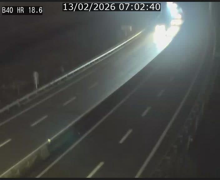 Webcam sur la route de liaison entre Micheville et Esch-Belval à la frontière entre le Luxembourg et la France. Vue orientée vers la Lorraine.