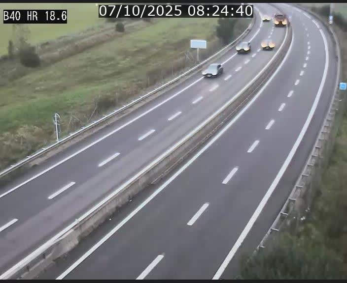 <h2>Webcam sur la route de liaison entre Micheville et Esch-Belval à la frontière entre le Luxembourg et la France. Vue orientée vers la Lorraine.</h2>