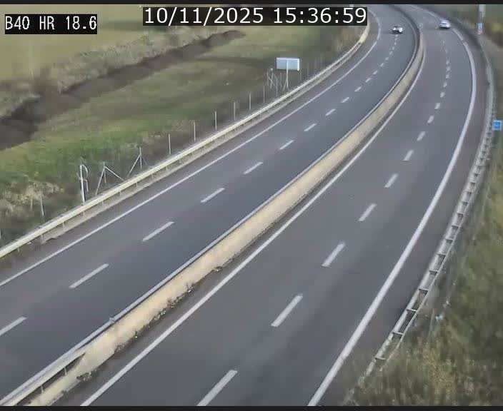 <h2>Webcam sur la route de liaison entre Micheville et Esch-Belval à la frontière entre le Luxembourg et la France. Vue orientée vers la Lorraine.</h2>