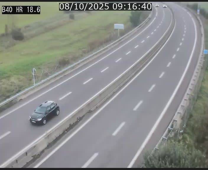 <h2>Webcam sur la route de liaison entre Micheville et Esch-Belval à la frontière entre le Luxembourg et la France. Vue orientée vers la Lorraine.</h2>