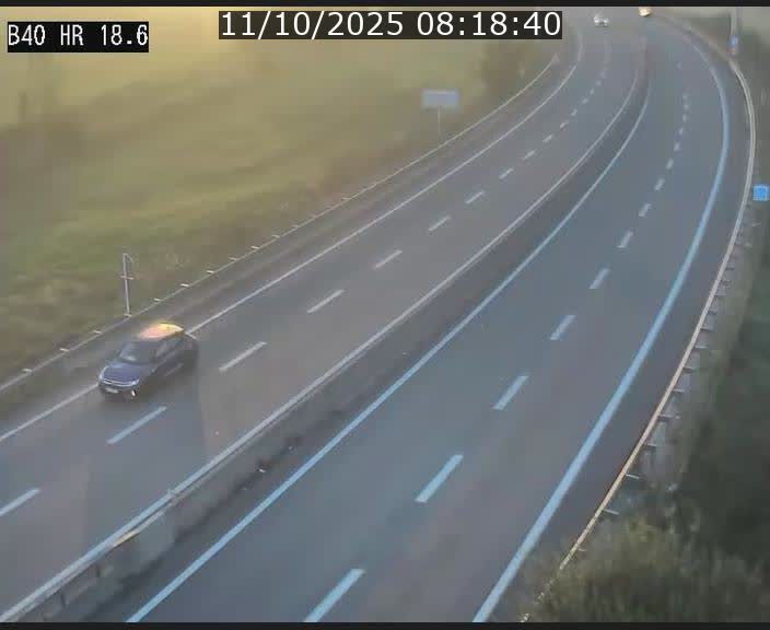 <h2>Webcam sur la route de liaison entre Micheville et Esch-Belval à la frontière entre le Luxembourg et la France. Vue orientée vers la Lorraine.</h2>
