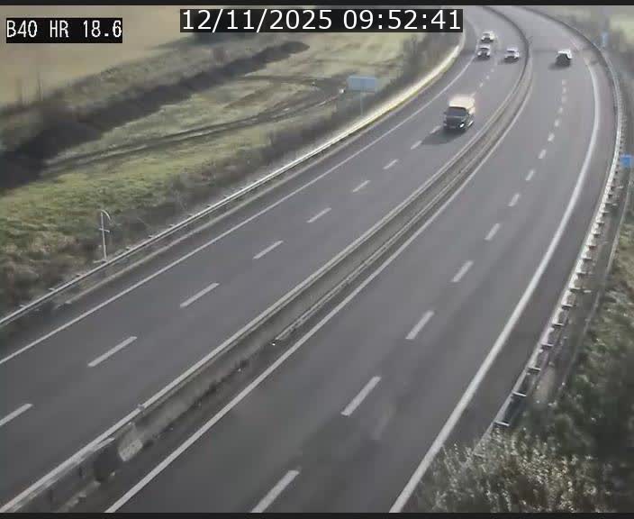 <h2>Webcam sur la route de liaison entre Micheville et Esch-Belval à la frontière entre le Luxembourg et la France. Vue orientée vers la Lorraine.</h2>