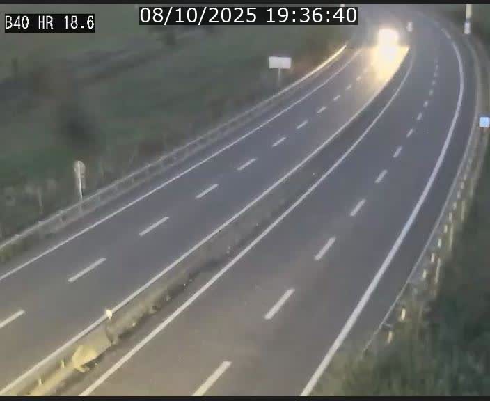 <h2>Webcam sur la route de liaison entre Micheville et Esch-Belval à la frontière entre le Luxembourg et la France. Vue orientée vers la Lorraine.</h2>