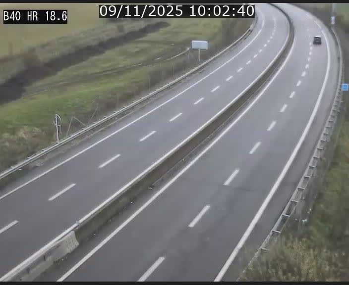 <h2>Webcam sur la route de liaison entre Micheville et Esch-Belval à la frontière entre le Luxembourg et la France. Vue orientée vers la Lorraine.</h2>