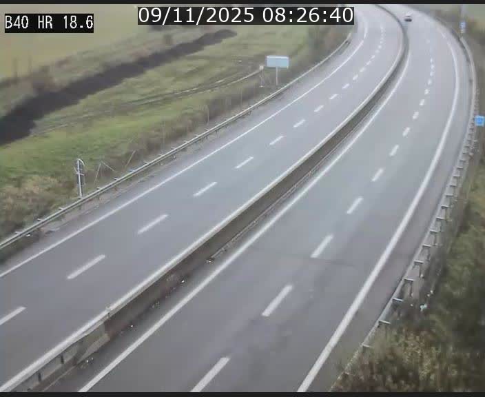 <h2>Webcam sur la route de liaison entre Micheville et Esch-Belval à la frontière entre le Luxembourg et la France. Vue orientée vers la Lorraine.</h2>