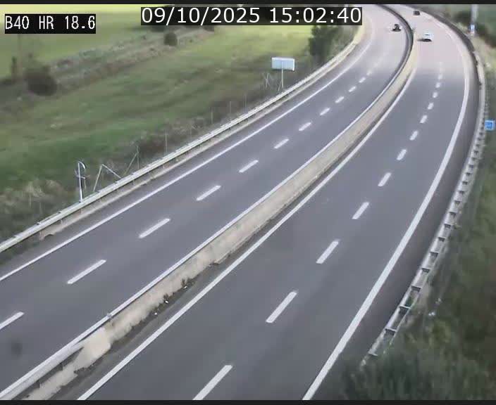 <h2>Webcam sur la route de liaison entre Micheville et Esch-Belval à la frontière entre le Luxembourg et la France. Vue orientée vers la Lorraine.</h2>