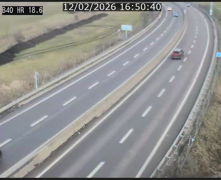 <h2>Webcam sur la route de liaison entre Micheville et Esch-Belval à la frontière entre le Luxembourg et la France. Vue orientée vers la Lorraine.</h2>