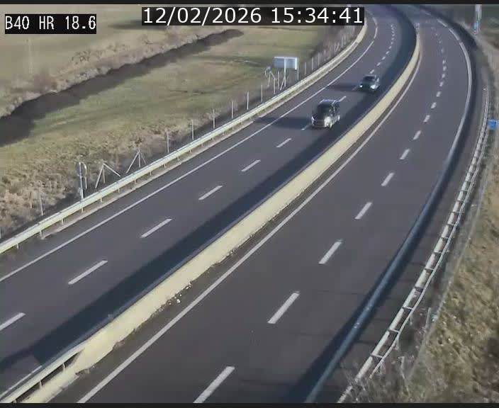 <h2>Webcam sur la route de liaison entre Micheville et Esch-Belval à la frontière entre le Luxembourg et la France. Vue orientée vers la Lorraine.</h2>