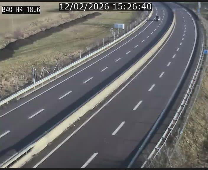 <h2>Webcam sur la route de liaison entre Micheville et Esch-Belval à la frontière entre le Luxembourg et la France. Vue orientée vers la Lorraine.</h2>