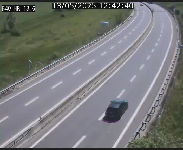 <h2>Webcam sur la route de liaison entre Micheville et Esch-Belval à la frontière entre le Luxembourg et la France. Vue orientée vers la Lorraine.</h2>