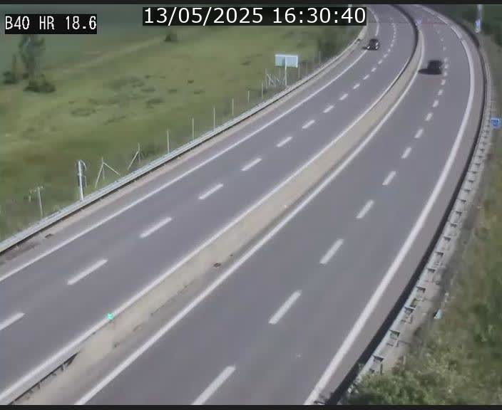 <h2>Webcam sur la route de liaison entre Micheville et Esch-Belval à la frontière entre le Luxembourg et la France. Vue orientée vers la Lorraine.</h2>