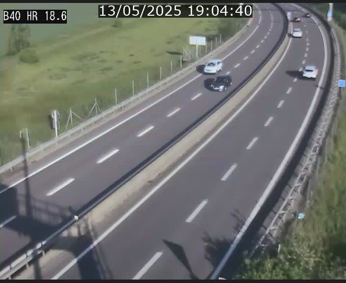 <h2>Webcam sur la route de liaison entre Micheville et Esch-Belval à la frontière entre le Luxembourg et la France. Vue orientée vers la Lorraine.</h2>