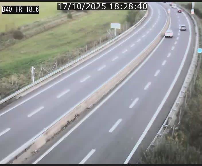 <h2>Webcam sur la route de liaison entre Micheville et Esch-Belval à la frontière entre le Luxembourg et la France. Vue orientée vers la Lorraine.</h2>