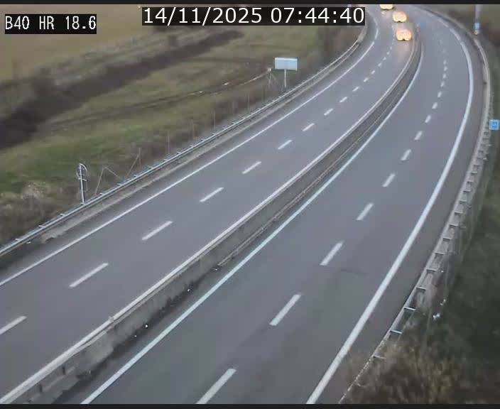 <h2>Webcam sur la route de liaison entre Micheville et Esch-Belval à la frontière entre le Luxembourg et la France. Vue orientée vers la Lorraine.</h2>