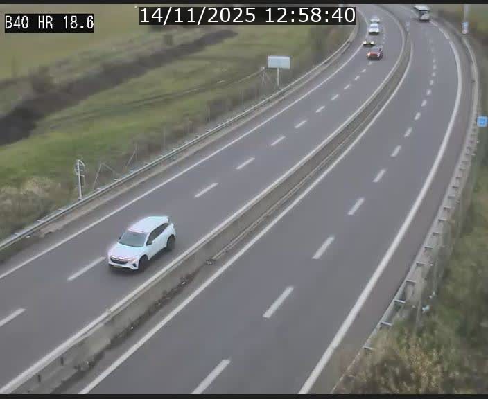 <h2>Webcam sur la route de liaison entre Micheville et Esch-Belval à la frontière entre le Luxembourg et la France. Vue orientée vers la Lorraine.</h2>