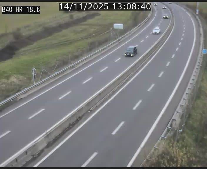 <h2>Webcam sur la route de liaison entre Micheville et Esch-Belval à la frontière entre le Luxembourg et la France. Vue orientée vers la Lorraine.</h2>