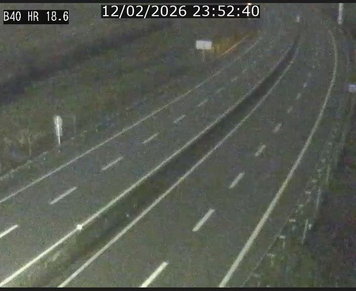 Webcam sur la route de liaison entre Micheville et Esch-Belval à la frontière entre le Luxembourg et la France. Vue orientée vers la Lorraine.