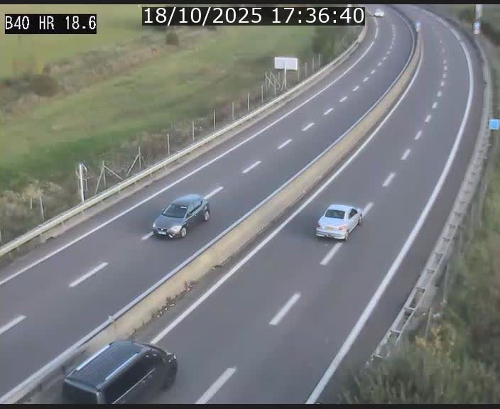 <h2>Webcam sur la route de liaison entre Micheville et Esch-Belval à la frontière entre le Luxembourg et la France. Vue orientée vers la Lorraine.</h2>