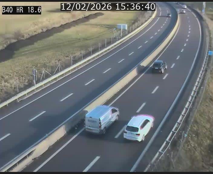 <h2>Webcam sur la route de liaison entre Micheville et Esch-Belval à la frontière entre le Luxembourg et la France. Vue orientée vers la Lorraine.</h2>