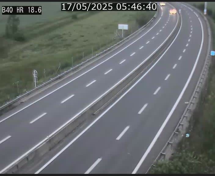 <h2>Webcam sur la route de liaison entre Micheville et Esch-Belval à la frontière entre le Luxembourg et la France. Vue orientée vers la Lorraine.</h2>