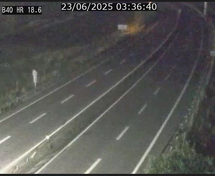 Webcam sur la route de liaison entre Micheville et Esch-Belval à la frontière entre le Luxembourg et la France. Vue orientée vers la Lorraine.
