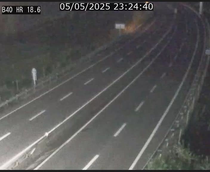 Webcam sur la route de liaison entre Micheville et Esch-Belval à la frontière entre le Luxembourg et la France. Vue orientée vers la Lorraine.