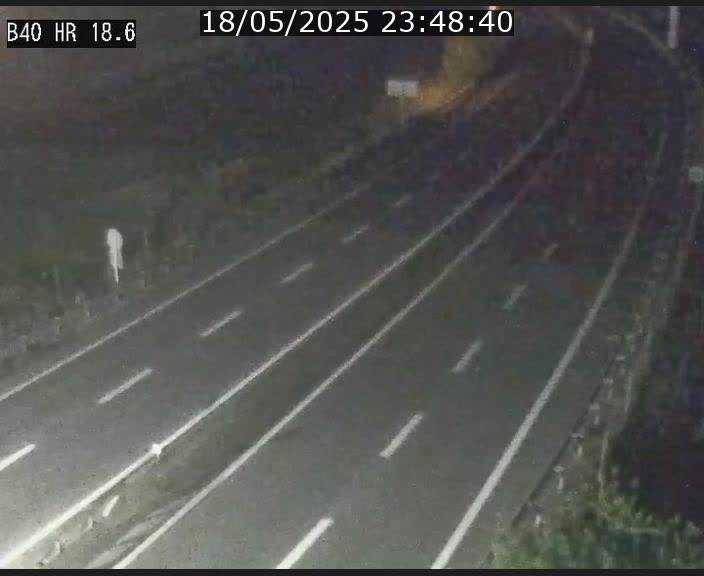 Webcam sur la route de liaison entre Micheville et Esch-Belval à la frontière entre le Luxembourg et la France. Vue orientée vers la Lorraine.