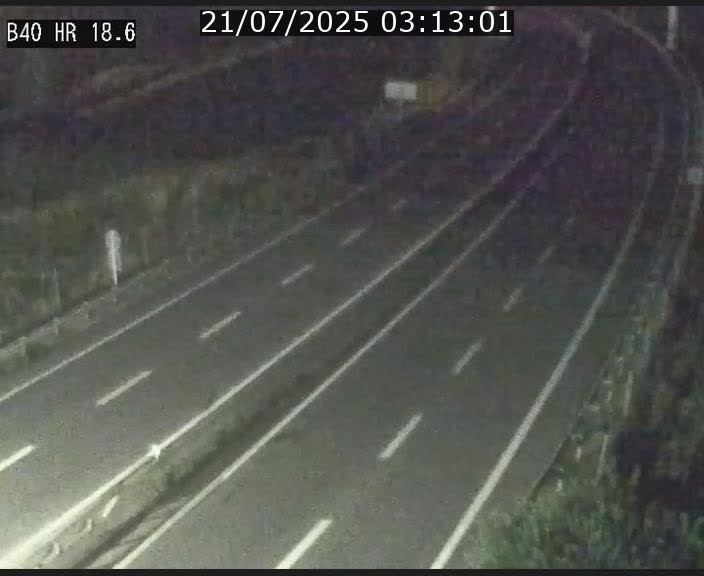 Webcam sur la route de liaison entre Micheville et Esch-Belval à la frontière entre le Luxembourg et la France. Vue orientée vers la Lorraine.