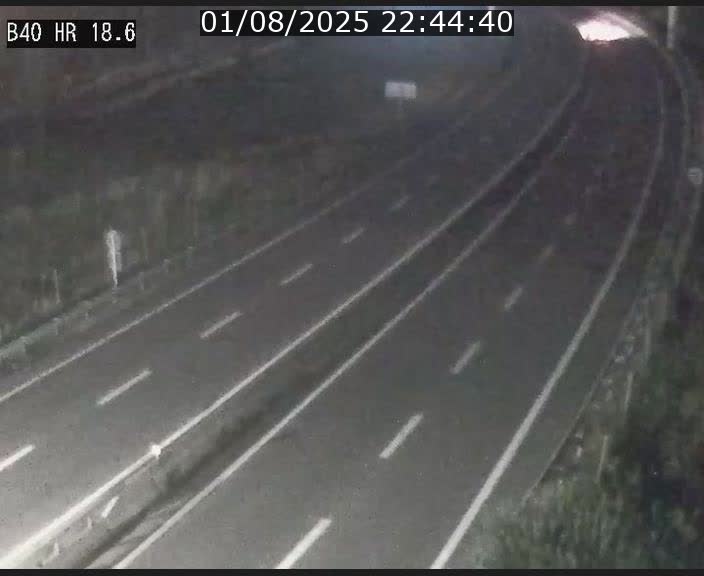 Webcam sur la route de liaison entre Micheville et Esch-Belval à la frontière entre le Luxembourg et la France. Vue orientée vers la Lorraine.