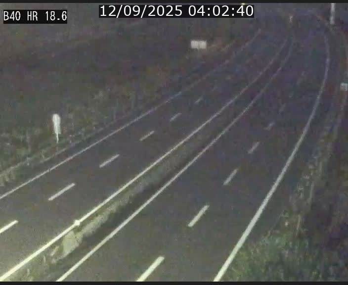 Webcam sur la route de liaison entre Micheville et Esch-Belval à la frontière entre le Luxembourg et la France. Vue orientée vers la Lorraine.