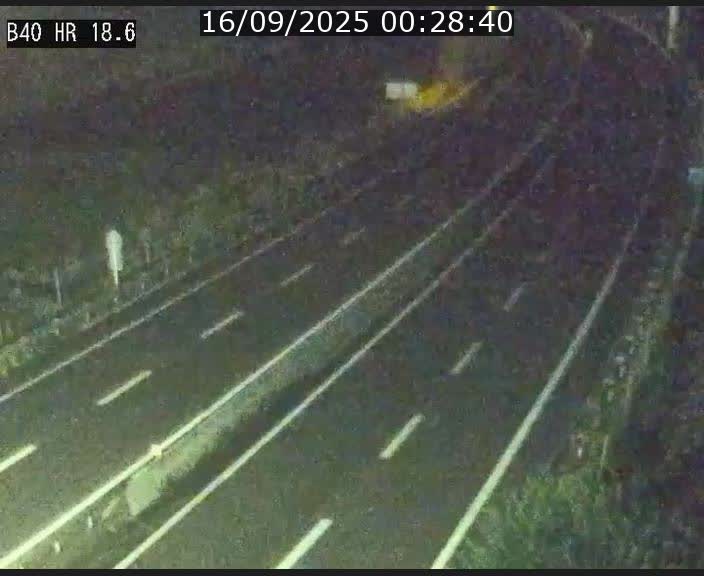 Webcam sur la route de liaison entre Micheville et Esch-Belval à la frontière entre le Luxembourg et la France. Vue orientée vers la Lorraine.