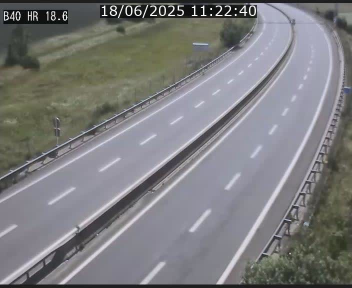 <h2>Webcam sur la route de liaison entre Micheville et Esch-Belval à la frontière entre le Luxembourg et la France. Vue orientée vers la Lorraine.</h2>