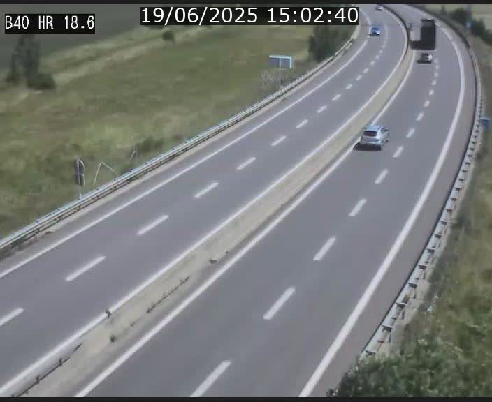 <h2>Webcam sur la route de liaison entre Micheville et Esch-Belval à la frontière entre le Luxembourg et la France. Vue orientée vers la Lorraine.</h2>