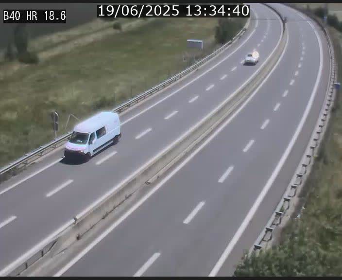 <h2>Webcam sur la route de liaison entre Micheville et Esch-Belval à la frontière entre le Luxembourg et la France. Vue orientée vers la Lorraine.</h2>