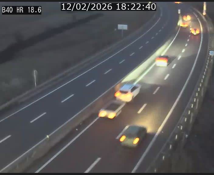 <h2>Webcam sur la route de liaison entre Micheville et Esch-Belval à la frontière entre le Luxembourg et la France. Vue orientée vers la Lorraine.</h2>