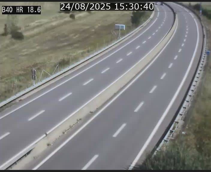 <h2>Webcam sur la route de liaison entre Micheville et Esch-Belval à la frontière entre le Luxembourg et la France. Vue orientée vers la Lorraine.</h2>