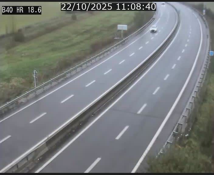 <h2>Webcam sur la route de liaison entre Micheville et Esch-Belval à la frontière entre le Luxembourg et la France. Vue orientée vers la Lorraine.</h2>