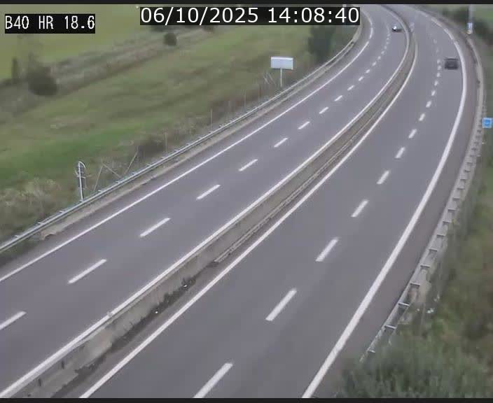 <h2>Webcam sur la route de liaison entre Micheville et Esch-Belval à la frontière entre le Luxembourg et la France. Vue orientée vers la Lorraine.</h2>