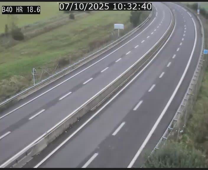 <h2>Webcam sur la route de liaison entre Micheville et Esch-Belval à la frontière entre le Luxembourg et la France. Vue orientée vers la Lorraine.</h2>