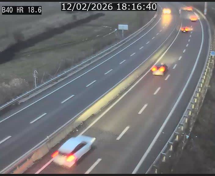 <h2>Webcam sur la route de liaison entre Micheville et Esch-Belval à la frontière entre le Luxembourg et la France. Vue orientée vers la Lorraine.</h2>