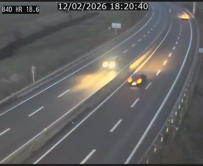 <h2>Webcam sur la route de liaison entre Micheville et Esch-Belval à la frontière entre le Luxembourg et la France. Vue orientée vers la Lorraine.</h2>