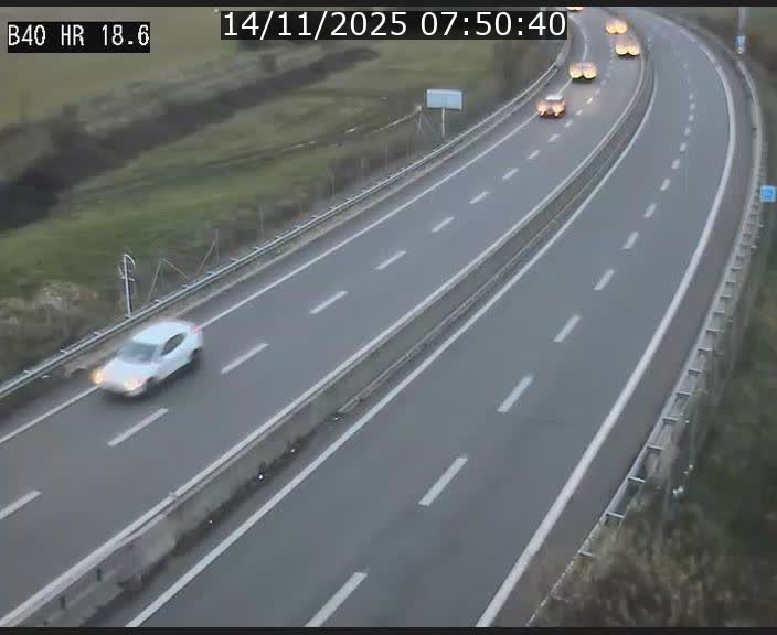<h2>Webcam sur la route de liaison entre Micheville et Esch-Belval à la frontière entre le Luxembourg et la France. Vue orientée vers la Lorraine.</h2>