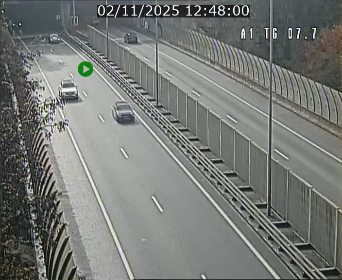 <h2>Traffic live webcam Luxembourg Kirchberg - A1 direction Luxembourg-ville - BK 7.7</h2>